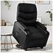 Lusso Casadino -  Poltrona Alzapersona Reclinabile Nera In Similpelle - Foto miniatura 8