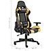 Lusso Casadino -  Sedia Da Gaming Girevole Oro In Pvc - Foto miniatura 8