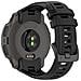 Cinturino Di Ricambio In Silicone Nero Per Garmin Instinct E 45mm - Foto miniatura 2