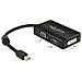 0.16m DisplayPort /VGA + HDMI + DVI 0,16 m Mini DisplayPort VGA (D-Sub) + HDMI + DVI Nero - Foto miniatura 1