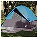 Tenda da Campeggio a Cupola per 4 Persone Blu Impermeabile - Foto miniatura 1