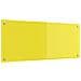 Schienale Cucina  Giallo 100x40x0.6 cm Vetro Temperato - Foto miniatura 1