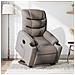 Poltrona Alzapersona Reclinabile Elettrica Tortora in Tessuto - Foto miniatura 2