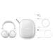 TAH8506WT / 00 cuffia e auricolare Cuffie Wireless A Padiglione Musica e Chiamate USB tipo-C Bluetooth Bianco - Foto miniatura 5