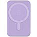 Powerbank Usb-a / Usb-c 10w 5000mah Induzione Compatibile Magsafe, Viola - Foto miniatura 1