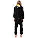 Pigiama Da Donna Tuta Kigurumi Onesie Costume Pinguino Nero 175-185 Xl - Foto miniatura 6
