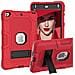 Custodia Per Ipad 9/8/7 10.2"" Armata Con Supporto Rosso - Foto miniatura 1