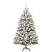 Albero di Natale artificiale con 300 LED Verde e Bianco 180 cm - Foto miniatura 3