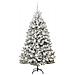 Albero di Natale artificiale con 300 LED Verde e Bianco 180 cm - Foto miniatura 4