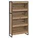 Armadio per Libri 2 pcs Rovere Artigianale 80 x 30 x 155 cm - Foto miniatura 1
