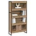Armadio per Libri 2 pcs Rovere Artigianale 80 x 30 x 155 cm - Foto miniatura 3