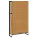 Armadio per Libri 2 pcs Rovere Artigianale 80 x 30 x 155 cm - Foto miniatura 7