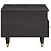 Tavolino da salotto con cassetto Nero 80 x 54 x 40 cm - Foto miniatura 4