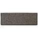 Tappeti Adesivi per Scale Sisal 30pz 65x21x4cm Grigio e Beige - Foto miniatura 5