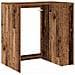 Mobiletto per lavatrice con porta Legno vecchio 87 x 60 x 89 cm - Foto miniatura 1