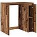Mobiletto per lavatrice con porta Legno vecchio 87 x 60 x 89 cm - Foto miniatura 5