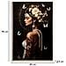 Stampa Su Tela Con Cornice Donna 7-multicolore-tessuto-62x3,5x92 Cm - Foto miniatura 6