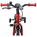 Bicicletta per Bambini 16 Pollici per bambini di 4-6 anni Rosso - Foto miniatura 5