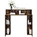 Cornice per camino Rovere Fumo 102 x 18 x 100,5 cm - Foto miniatura 4