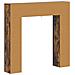 Cornice per camino Rovere Fumo 102 x 18 x 100,5 cm - Foto miniatura 8