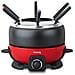 Set per fonduta elettrica ALP1800 2L, 6 forchette, per formaggio, Bourguignonne, cioccolato. Ciotola antiaderente, coperchio antischizzo - Foto miniatura 1
