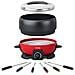 Set per fonduta elettrica ALP1800 2L, 6 forchette, per formaggio, Bourguignonne, cioccolato. Ciotola antiaderente, coperchio antischizzo - Foto miniatura 5