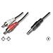 ICOC 018-NC-100 - Cavo Stereo Jack 3, 5 mm a 2 x RCA maschio 10,0 mt - Foto miniatura 3