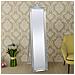 Specchio A Pavimento In Stile Barocco 160x40 Cm Argentato - Foto miniatura 2