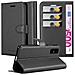 Custodia Compatibile Con Samsung Galaxy S20 Plus In Nero Carbone - Coperchio Protettiva Con Chiusura Magnetica, Funzione Stand E Tasca Per Le Carte - Foto miniatura 1