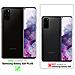 Custodia Compatibile Con Samsung Galaxy S20 Plus In Nero Carbone - Coperchio Protettiva Con Chiusura Magnetica, Funzione Stand E Tasca Per Le Carte - Foto miniatura 2