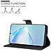 Custodia Compatibile Con Samsung Galaxy S20 Plus In Nero Carbone - Coperchio Protettiva Con Chiusura Magnetica, Funzione Stand E Tasca Per Le Carte - Foto miniatura 3