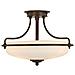 Quoizel Qz / chantilly / sf3 - Lampadario Da Soffitto, 45,7 X 45,7 X 30,5 Cm - Foto miniatura 2
