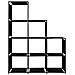 Scaffale A Gradini 130x45x170 Cm In Tessuto - Foto miniatura 3