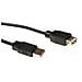 USB 2.0 extension cable, 3.0m, Type A - A, Black, USB A, USB A, 3m - Foto miniatura 1