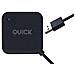 QMH304PB USB 3.0 (3.1 Gen 1) Type-A 5000Mbit / s Nero perno e concentratore - Foto miniatura 1