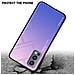 Custodia Compatibile Con Oneplus Nord 2 5g In Rosa - Blu - Coperchio Protettivo Bicolore In Vetro Temperato E Silicone Tpu - Foto miniatura 4