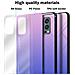 Custodia Compatibile Con Oneplus Nord 2 5g In Rosa - Blu - Coperchio Protettivo Bicolore In Vetro Temperato E Silicone Tpu - Foto miniatura 7