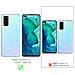Custodia Compatibile Con Honor View 30 In Nero Carbone - Coperchio Protettiva Con Chiusura Magnetica, Funzione Stand E Tasca Per Le Carte - Foto miniatura 2