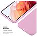 Custodia Compatibile Con Samsung Galaxy S21 In Candy Rosa - Coperchio Protettivo In Silicone Tpu Flessibile - Foto miniatura 7