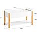 Libreria Per Bambini Con Vani Portaoggetti Bianco 85x42x45m - Kmb35-w - Foto miniatura 2