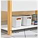 Libreria Per Bambini Con Vani Portaoggetti Bianco 85x42x45m - Kmb35-w - Foto miniatura 4