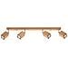 Applique Da Soffitto In Legno Keke 4 Legno 200x50x800 Mm Legno - Foto miniatura 5