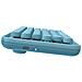 Tastiera USB + RF Wireless + Bluetooth 00217399  (Layout Tedesco) Colore Blu - Foto miniatura 5