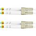 Cavo In Fibra Ottica Lanberg Lc /upc A Lc /upc Mm Duplex Om3 3m - Foto miniatura 5