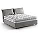 Letto Matrimoniale Antonia, Letto Contenitore Con Rivestimento In Tessuto, 100% Made In Italy, Apertura Frontale, Adatto Per Materasso Cm 160x200, Grigio - Foto miniatura 3