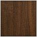 Scarpiera Rovere Marrone 100x35x70 Cm In Legno Multistrato - Foto miniatura 4