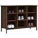Scarpiera Rovere Marrone 100x35x70 Cm In Legno Multistrato - Foto miniatura 7
