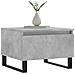 Tavolini Salotto 2pz Grigio Cemento 50x46x35 Legno Multistrato - Foto miniatura 3