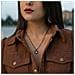 Collana in Argento Sterling "Emotion" 45-50cm Nero - Foto miniatura 3