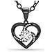 Collana in Argento Sterling "Emotion" 45-50cm Nero - Foto miniatura 1